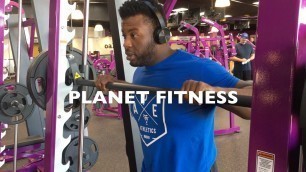 'Planet Fitness Leg Workout | Whole Foods Grocery Shopping'