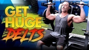 'Shoulder Workouts At The Gym For Mass (Exercises For BIG Shoulders!)'