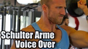 'Schulter Arm Training | VOICE OVER Workout'
