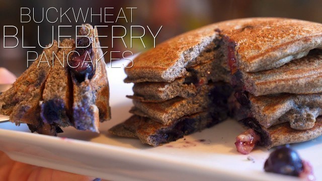 'Protein Packed Buckwheat Blueberry Pancakes--Help Lower Bad Cholesterol! | Tiger Fitness'