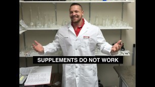 'Supplements Do NOT Work! | Tiger Fitness'