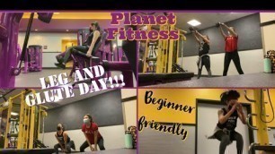 'Planet Fitness | Leg & Glute Day 2020 *beginner friendly*'