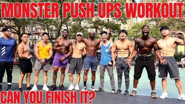 'High Volume Push Ups Workout For Mass and Strength | Group Push Ups Routine'