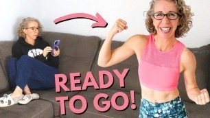 'How I Get Off the COUCH and Get MOTIVATED to Exercise 
