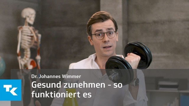 'Gesund zunehmen - so funktioniert es | Dr. Johannes Wimmer'