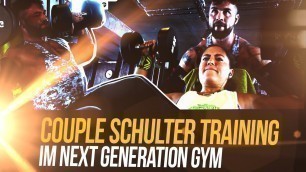 'Couple Schulter Training im Next Generation Gym RoadToGlory'