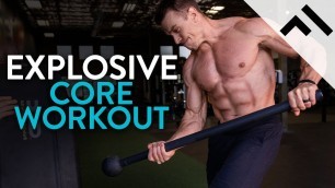 'Explosive Core and Abs Workout (HIGH IMPACT)'