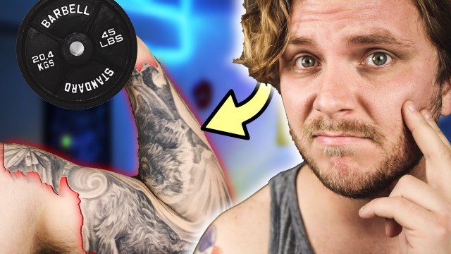 'Wondering If YOU Can WORKOUT With A NEW Tattoo? Watch This!'