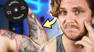 'Wondering If YOU Can WORKOUT With A NEW Tattoo? Watch This!'