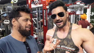 '#KapilGujar at Salman Khan’s Fitness Equipment Brand Being Strong’s Equipment to be showcased'