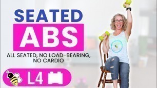 'SEATED ABS, 30 Minute Weight Lifting Workout 