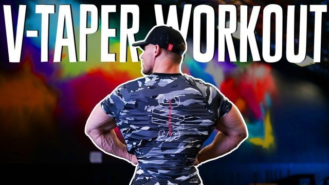 'BACK DAY // V-TAPER WORKOUT for LAT WIDTH'