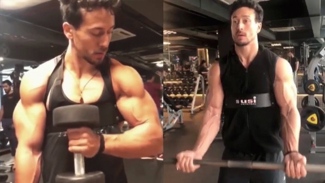 'Tiger Shroff Killer BICEP WORKOUT For Mass'