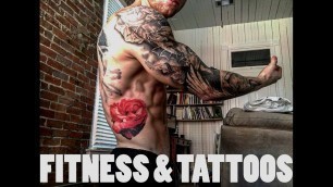 'HOW LIFTING AFFECTS YOUR TATTOOS | NEW TATTOO AND WORKING OUT'