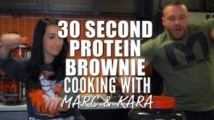 '30 Second Protein Brownie | Tiger Fitness'