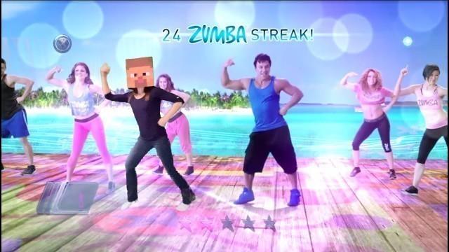 'Loco by Zumba Fitness - Minecraft\'s Steve plays Zumba Fitness World Party - Xbox One Kinect'