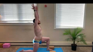 'Beginner Naked Yoga: The Bear Basics 10, Hat Edition; Building Blocks and Glute Work'