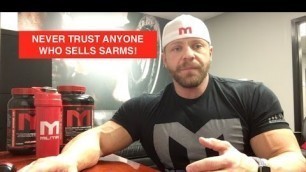 'Don\'t Trust Anyone Selling SARMS | Tiger Fitness'