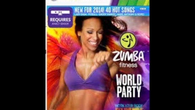 'Zumba Fitness World Party   xbox 360'