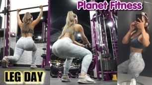'LEG DAY AT PLANET FITNESS | HAVE YOU TRIED THESE?!'