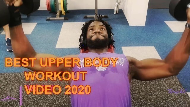 'BEST UPPER BODY WORKOUT YOU SHOULD BE DOING  | VIDEO 2020 Timiphil'