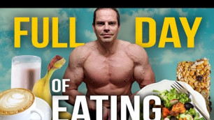 'My Diet To Build Lean Muscle Mass (FULL DAY OF EATING)'