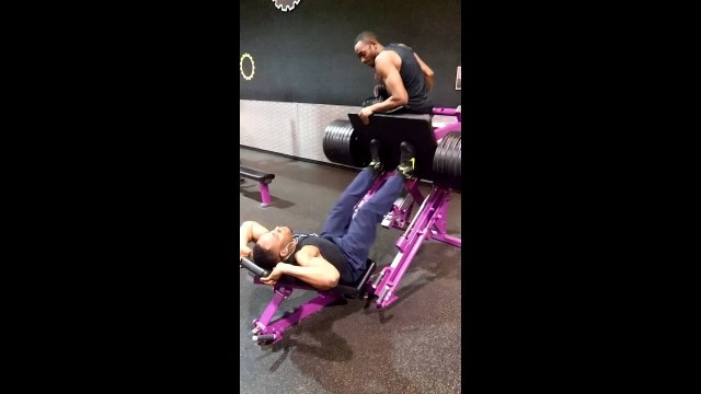 'Planet fitness leg press !!!'