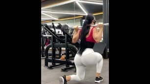 'brandi love hot boobs fitness model gym workout'