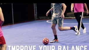 'Balance Drills For Footballers/Soccer Players | Improve Your Balance and Increase Performance'