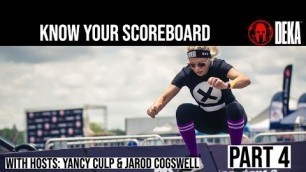 'Know Your Scoreboard - Fuel your Life with Fitness pt 4 / DEKA'