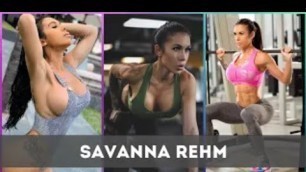 'Savanna Rehm | Fitness Model with Big Boobs'