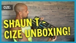 'NC Fit Club:   Shaun T - CIZE Unboxing!'