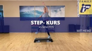 'FAMILY fitness club Leverkusen Step mit Heike'