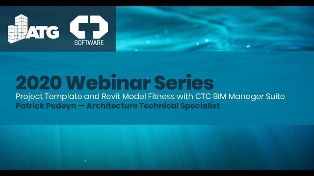 'Project Template and Revit Model Fitness with CTC BIM Manager Suite'