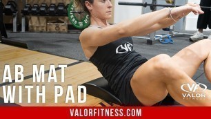 'Valor Fitness AB-Mat, Ab Mat with Detachable Pad'