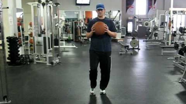 'Med Ball Lunge and Rotation -FUEL FITNESS'