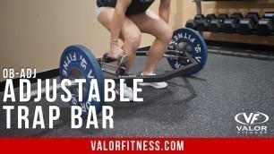 'Valor Fitness OB-ADJ, Adjustable Trap Bar'