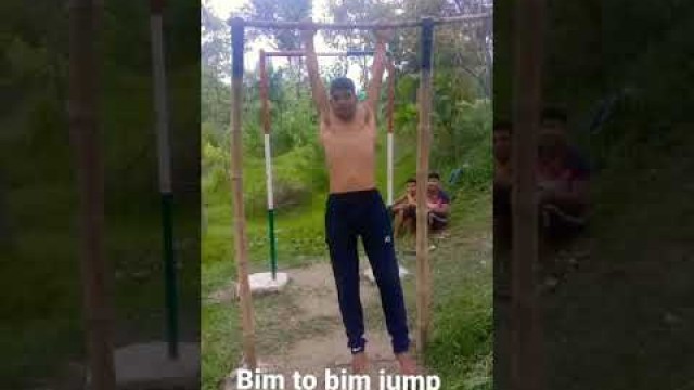 '5 feet jump on BIM to BIM #bim #jumping #fitness #fitindia #army #indianarmy #abhijitfitnesstips'