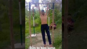 '5 feet jump on BIM to BIM #bim #jumping #fitness #fitindia #army #indianarmy #abhijitfitnesstips'