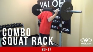 'Valor Fitness BD-17 Combo Squat Rack'