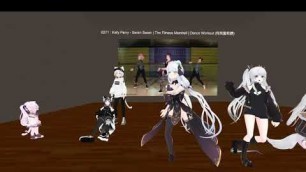 'VRCHAT PYPY DANCE (Katy Perry - Swish Swish The Fitness Marshall Dance Workout)'