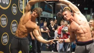 'Fibo Germany 2015 w/ Jeff Seid, Alon Gabbay, Team Shapeyou, Fitness Oskar, etc'