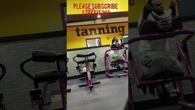 'Abs workout at planet fitness'