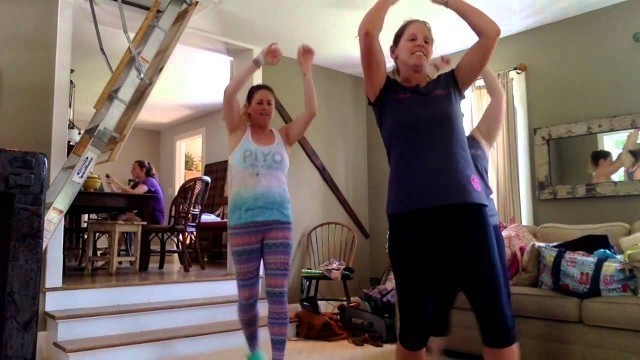 'CIZE Workout at Leadership Retreat'