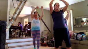 'CIZE Workout at Leadership Retreat'