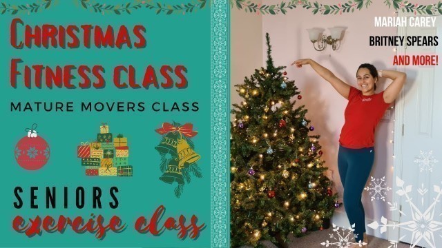 'Christmas Dance Workout: Mature Movers Senior Fitness Class || Rosaria Barreto'