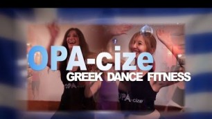 'GRTV- Con Laz does OPA-CIZE!  Greek Dance Fitness!'
