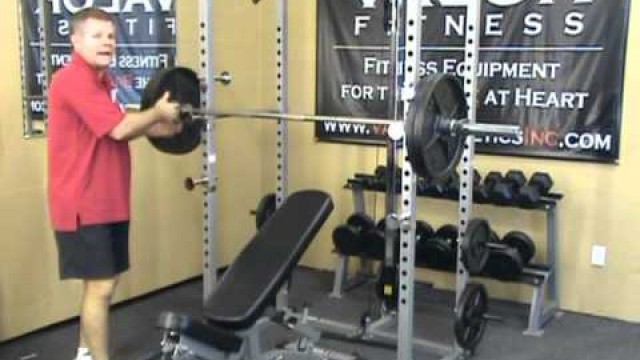 'Valor Fitness BD-7 Power Rack w/ Lat Pull'