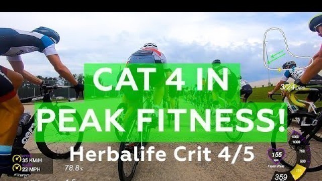 'CAT 4 at PEAK Fitness! Herbalife Crit'