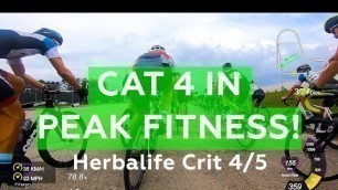 'CAT 4 at PEAK Fitness! Herbalife Crit'